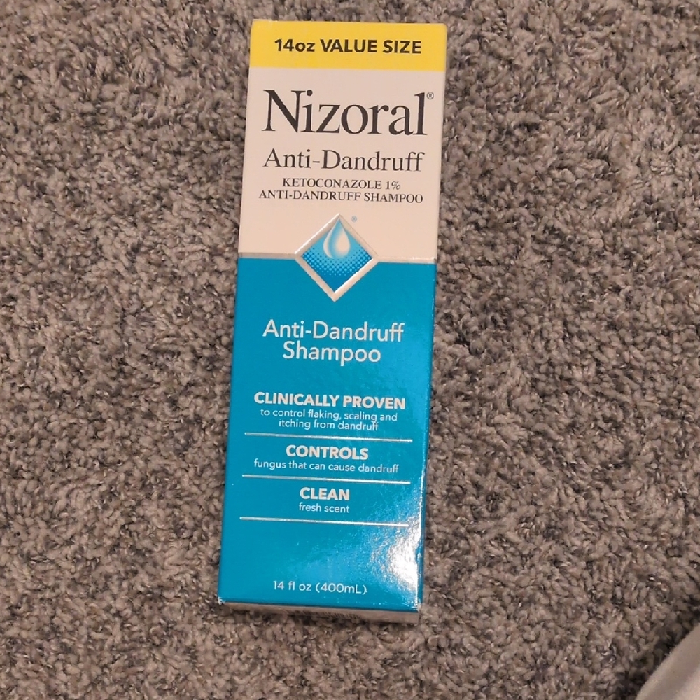 Anti-Dandruff Shampoo - Blue and Yellow